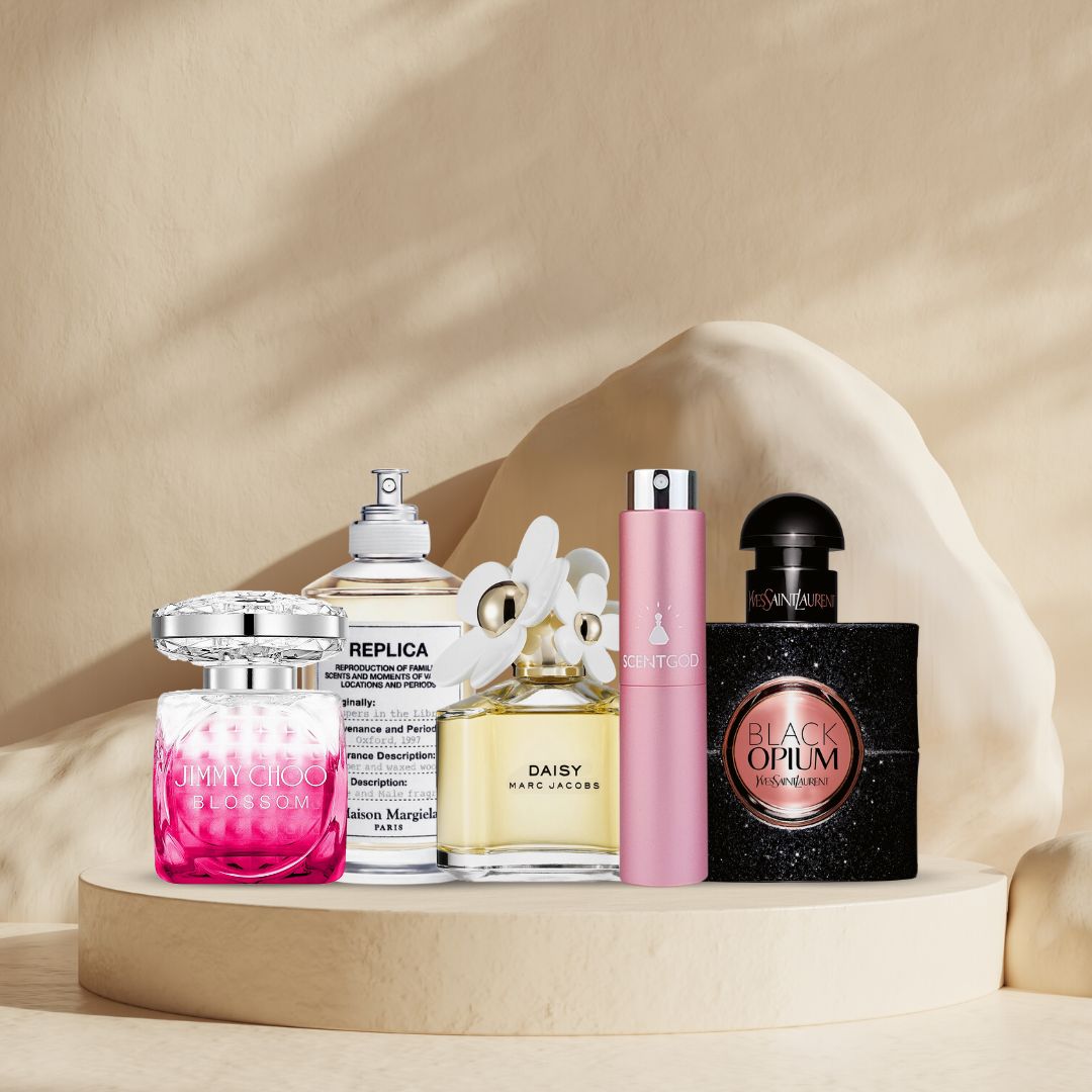 ScentGod cases at the beach